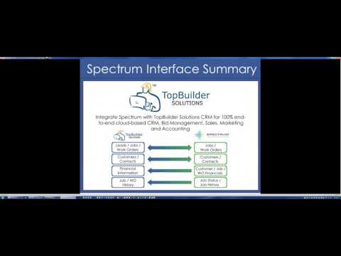 2017 05 19 08 08 Present Spectrum CRM to CDP