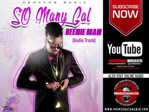 BEENIE MAN - SO MANY GAL (Audio Track) AUGUST 2020