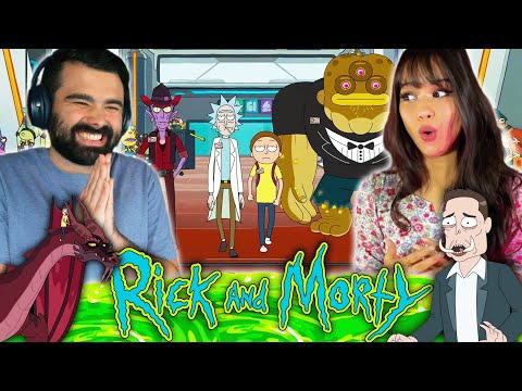 We Watched RICK AND MORTY SEASON 4 EPISODE 3-4 For The FIRST TIME! ONE CREW OVER THE CREWCOO'S MORTY