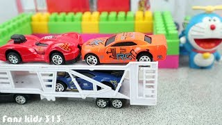Download lagu Mainan Diecast 🚗 Kendaraan Transportasi Untuk Anak Mengangkut Berbagai Mobil mp3