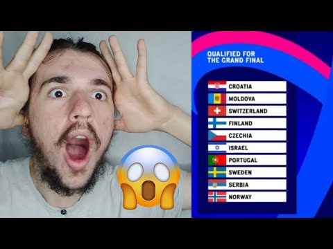 REACTION | First Semi-Final Qualifiers REVEAL | Eurovision 2023