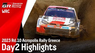 TGR-WRT 2023 Acropolis Rally Greece - Day 2 highlights