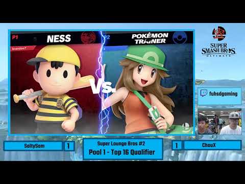 SLB#2 Winners R3: SaltySam(Captain Falcon, Ness) vs ChouX(Pokemon Trainer))