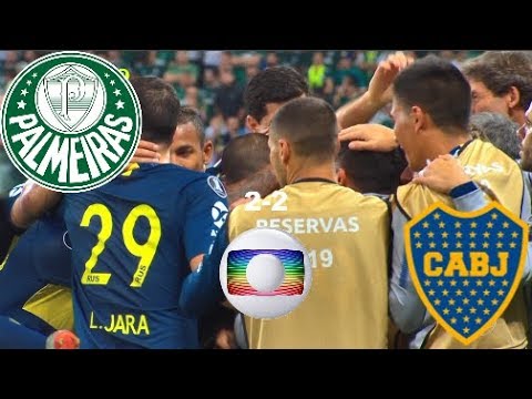 Gols - Palmeiras 2 x 2 Boca Juniors - Libertadores 2018 - Globo HD