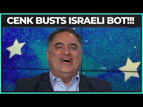 Cenk Catches Israeli Bot RED-HANDED