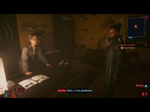 Cyberpunk 2077 Trolling Goro Takemura!