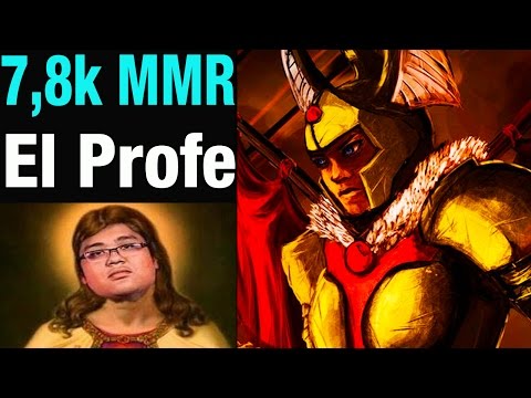 El Profe 7,8K MMR Plays Legion Commander road to 8k  - Dota 2