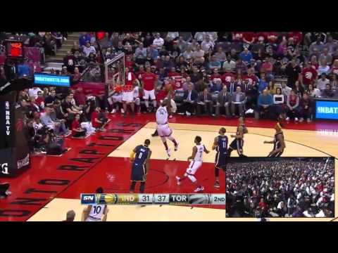 Raptors Highlights: Patrick Patterson Dunk - April 16, 2016