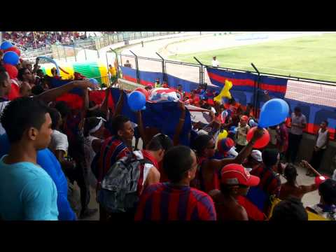 "Garra samaria norte tu gente no abandona 2014" Barra: Garra Samaria Norte • Club: Unión Magdalena • País: Colombia