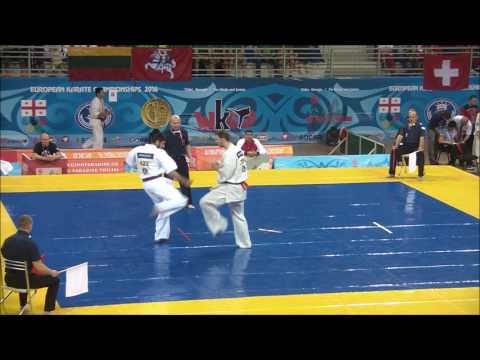 EC2016 Men +85kg Brian Jakobsen Denmark AKA Vs Kamal Dzholiyev Azerbaijan SHIRO