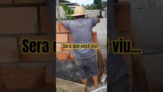 Ninguém viu... #construindoumsonho #obra #casa #arquitetura #construction #humor