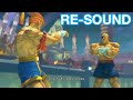 Ultra Street Fighter 4 Adon VS Sagat Rival Cutscene RE SOUND