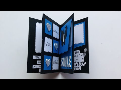 DIY Scrapbook for Best Friend/How to Make Scrapbook@ArtCraftByTulsi