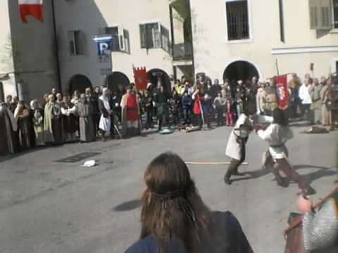 Arma Antica - duello di bastoni - festa dei Patroni di Gorizia