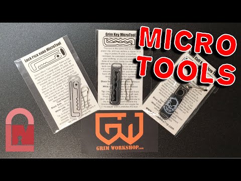 Grim Workshop Lock Pick Micro Tools