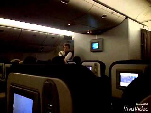 Grosse teuf dans le Boeing