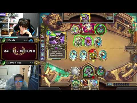 DawN vs SamuelTsao - Division B - Hearthstone Grandmasters Asia-Pacific 2020 Season 1 - Week 6