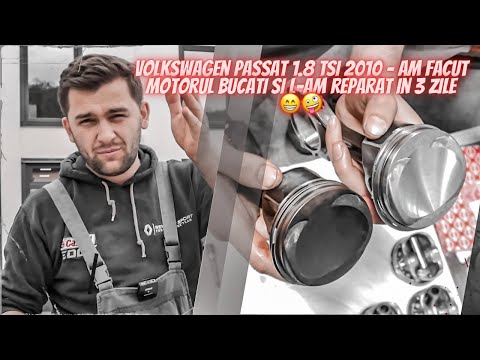 VW Passat 1.8 TSI engine segmentation - I took the engine apart and repaired it in 3 days!