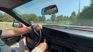 1986 Porsche 944 Cold Start and Ride Along Video