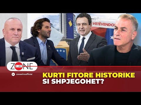 Albin Kurti fitore HISTORIKE / Si shpjegohet? - Zone e Lire