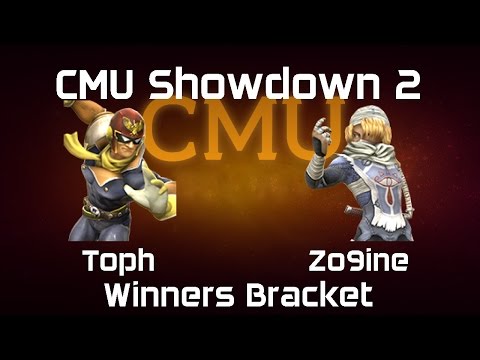 CMU Showdown 2 Bracket  - Toph (Falcon) vs. Zo9ine (Sheik)