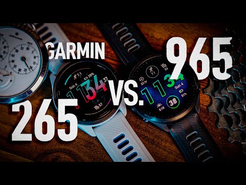 Key Differences Between The Garmin Forerunner 265 And 965