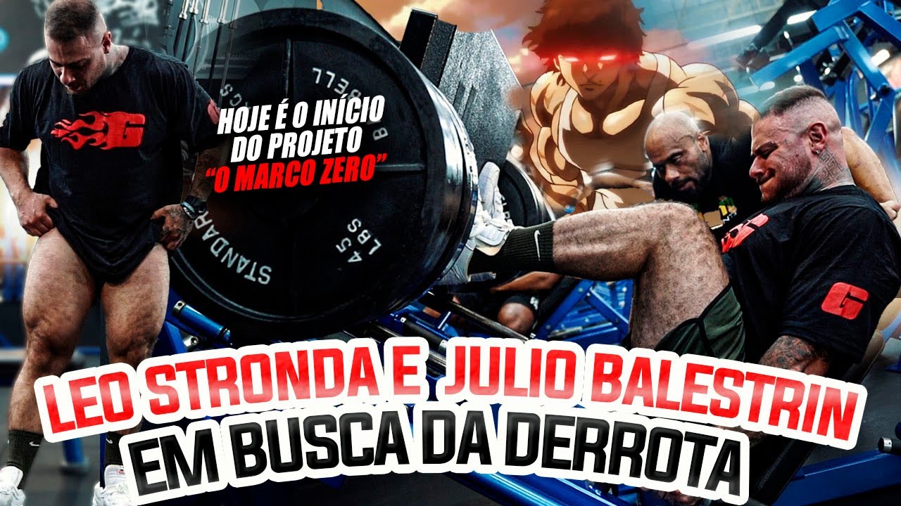 LEO STRONDA E JULIO BALESTRIN DERAM START NO PROJETO - EM BUSCA DA DERROTA !!!