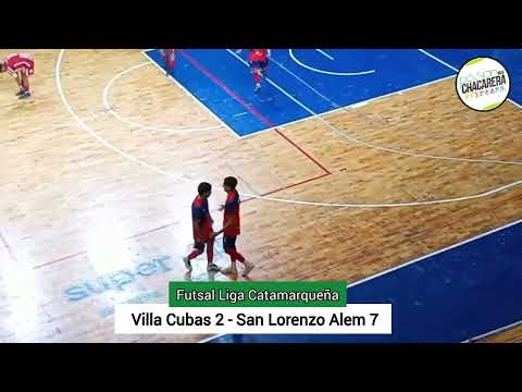 Villa Cubas 2 - San Lorenzo Alem 7 | Futsal Liga Catamarqueña | Torneo Apertura
