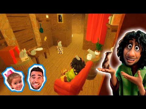 Achamos o quarto secreto do Bruno na Casita! Jogo do Encanto no Roblox!