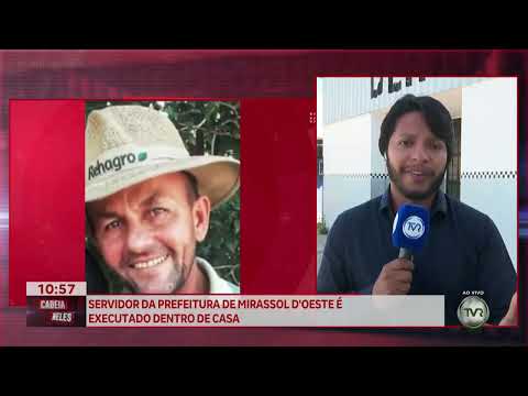 Servidor da Prefeitura de Mirassol d'Oeste é executado dentro de casa
