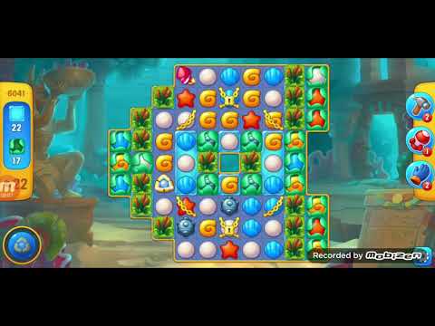 fishdom gameplay / level 6041 / It is like the ads? / thank you
