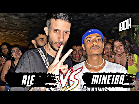 (UM SHOW DE RIMAS 🔥) ALÊ X MINEIRO - SEMI FINAL - BDH175