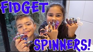 New Fidget Spinner Collection and Challenge!