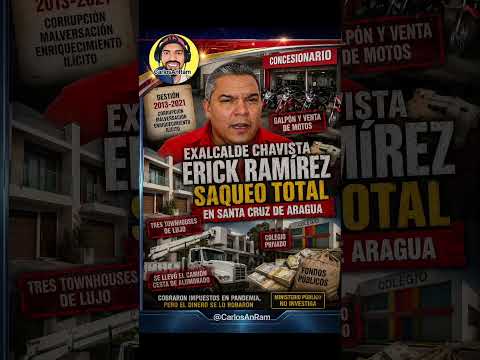 💸🚨 ¡SAQUEO TOTAL EN SANTA CRUZ! EXIGEN INVESTIGAR A EXALCALDE CHAVISTA ERICK RAMÍREZ