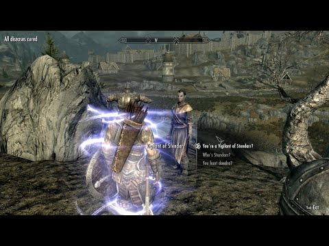 Vigilants Of Stendarr Can Cure Disease