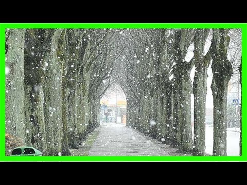 Vädervarning: blixthalka och mycket snö