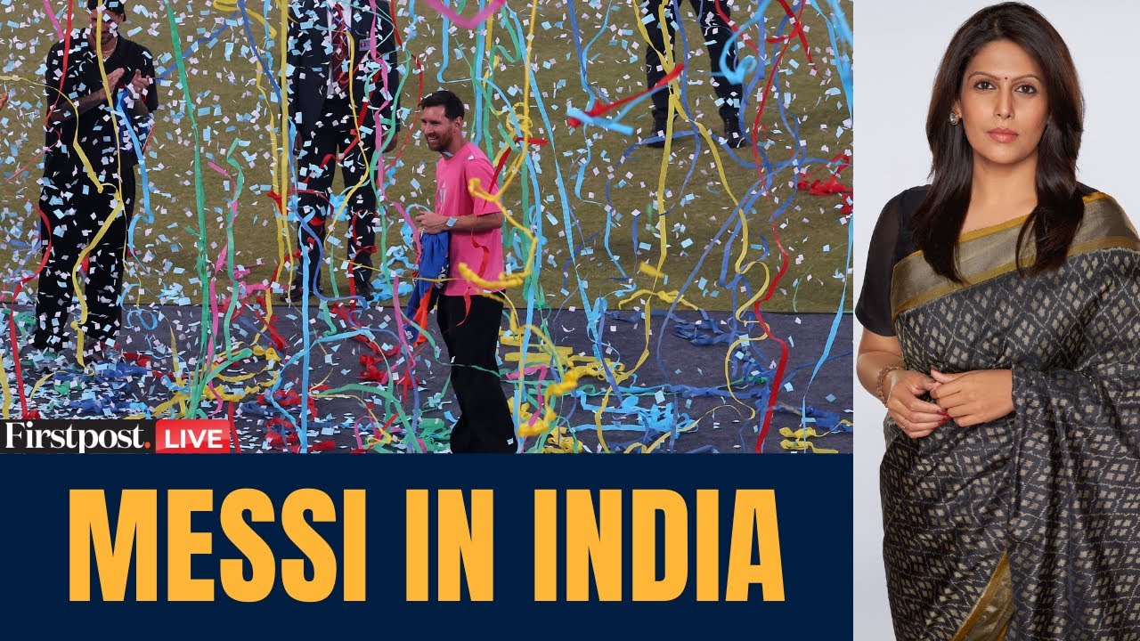 Messi in India LIVE: Football Frenzy or Photo-Op Spectacle? | Vantage with Palki Sharma