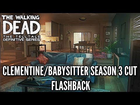 Clementine's HOUSE CUT FLASHBACK  - The Walking Dead: Definitive Edition