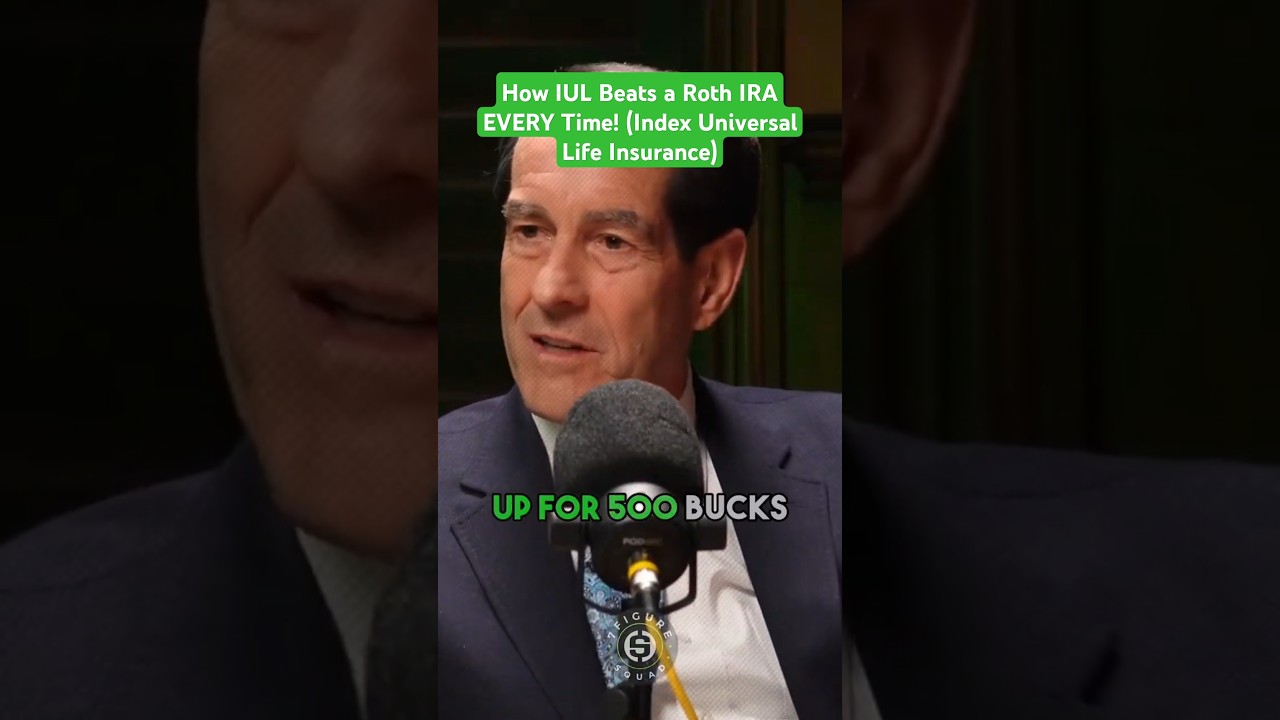 How IUL Beats a Roth IRA EVERY Time! (Index Universal Life Insurance)