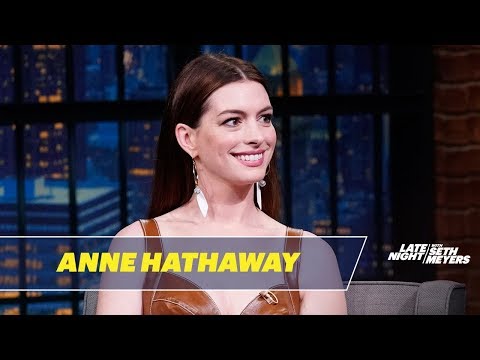 Anne Hathaway Had An Accidental Diva Moment on the Set of Serenity