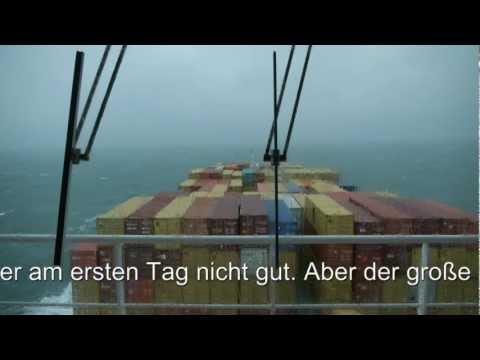 Frachtschiffreise mit der MSC Flaminia 2011 - Teil 1