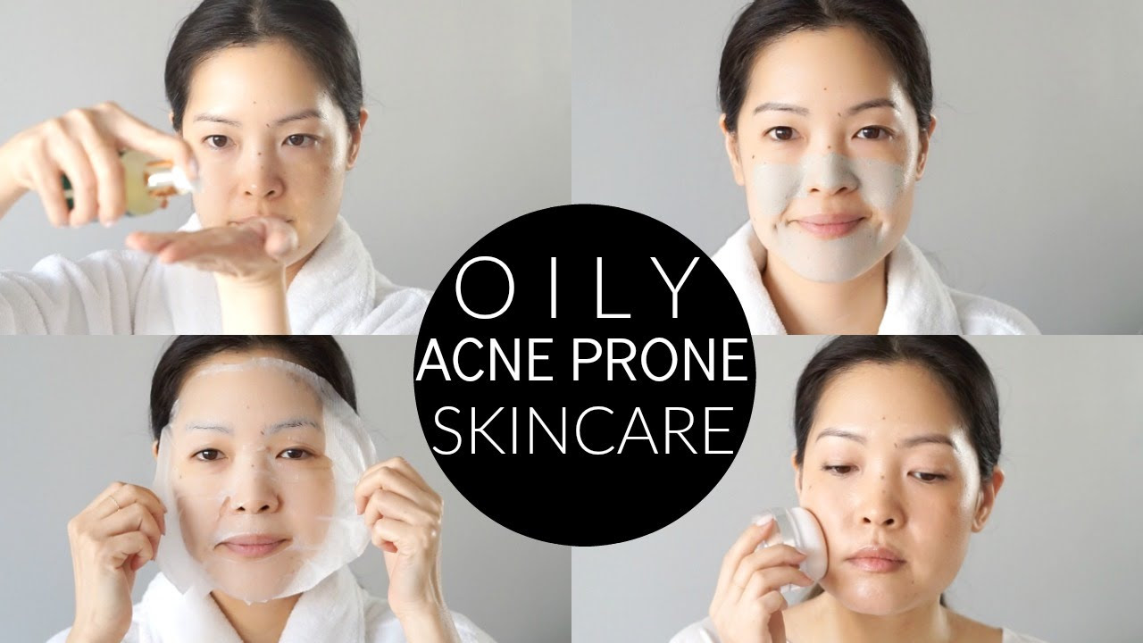 Basic Oily & Acne-Prone Skincare Routine and Essentials!