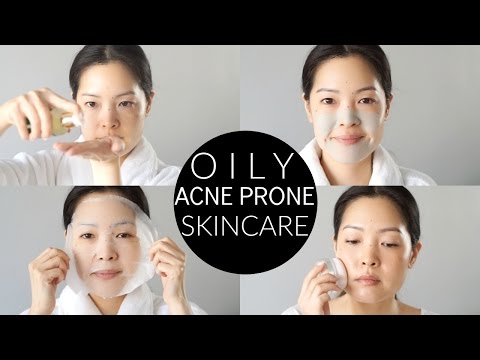 Basic Oily & Acne-Prone Skincare Routine and Essentials!