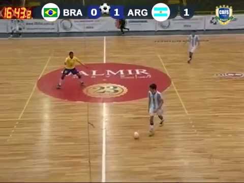 FUTSAL NA WEB - BRASIL x ARGENTINA - FINAL CAMPEONATO SULAMERICANO SUB-17