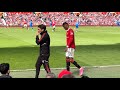 Marcus Rashford Goes Off Injured & Gives His Shirt To A Fan