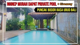VILLA BARONG THE GRAND HILL | Berasa di Ubud Bali  Villa Puncak Bogor Private Po