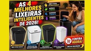🚨 As 4 Melhores Lixeiras Inteligentes de 2026! Vale a Pena Comprar?