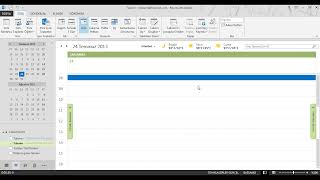 Takvim Penceresi-Outlook Eğitim Seti