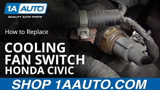 How to Replace Coolant Temperature Sensor 01-05 Honda Civic 1.7L