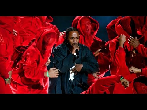 Kendrick Lamar, U2 & Dave Chappelle - XXX, DNA, New Freezer & King's Dead (2018 Grammy Performance)